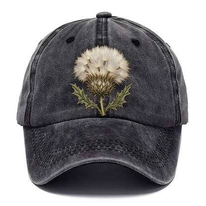 Thistle Silvery Seedhead Pastimes Companions Classic Cap – Graphite