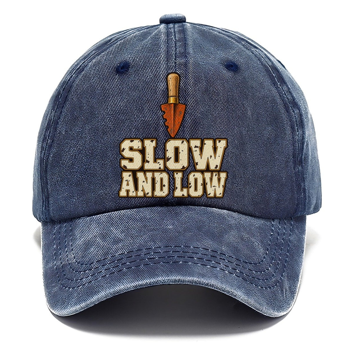 Slow And Low Treasure Hunting Classic Cap – Twilight Navy