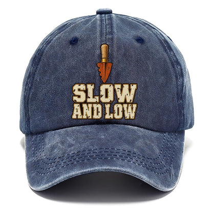 Slow And Low Treasure Hunting Classic Cap – Twilight Navy