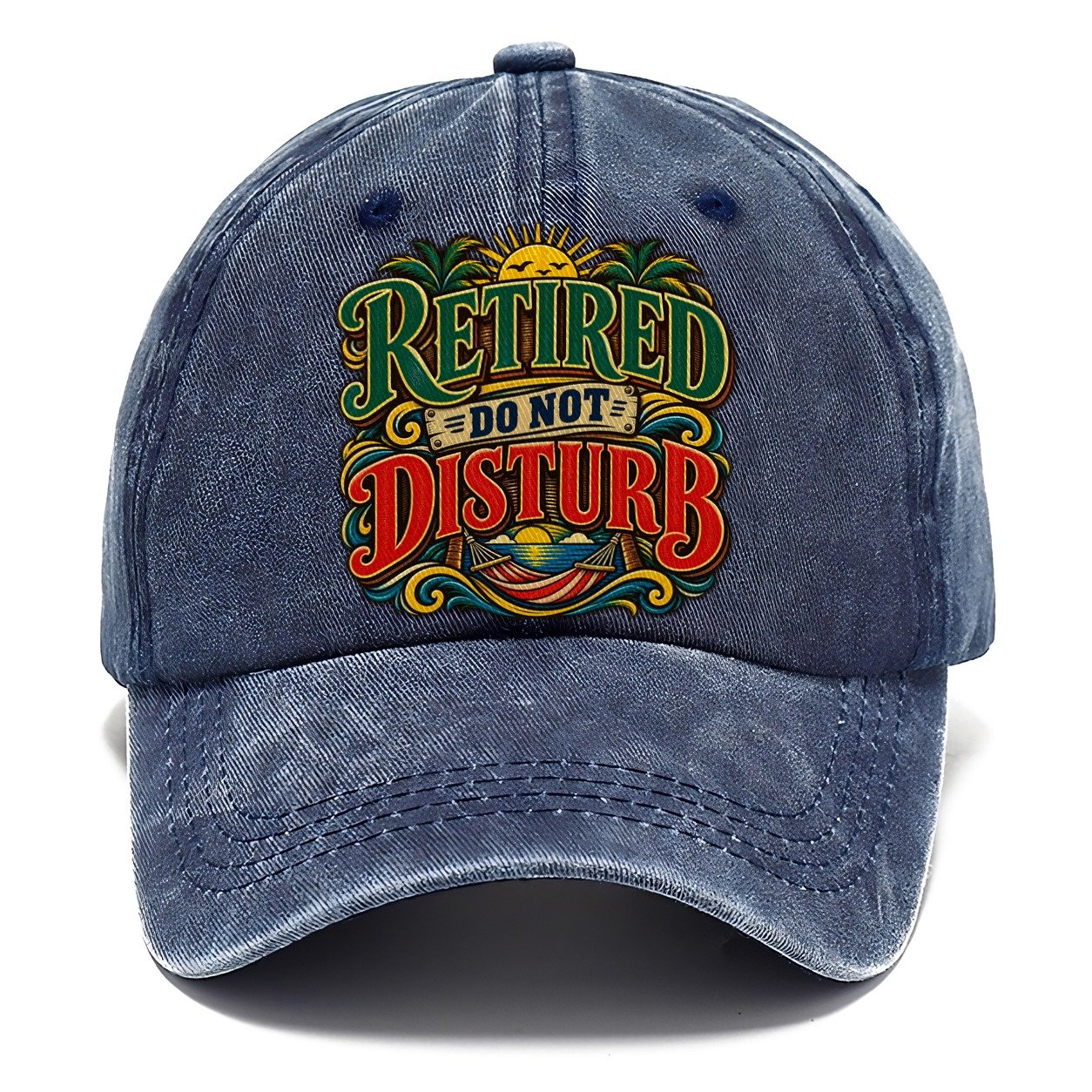 Retired Do Not Disturb Retired Living Classic Cap – Twilight Navy