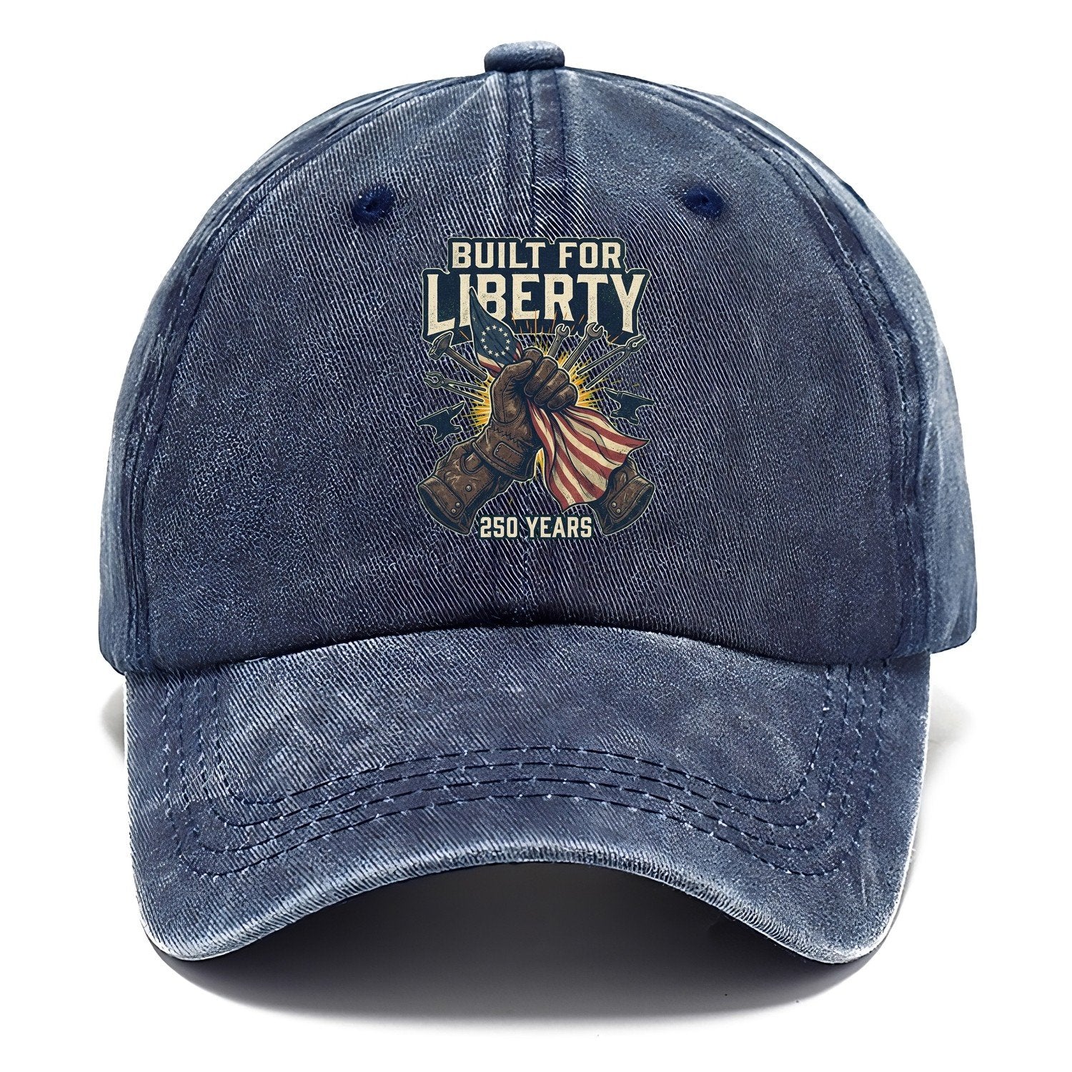 Built For Liberty V2 Classic Cap – Twilight Navy