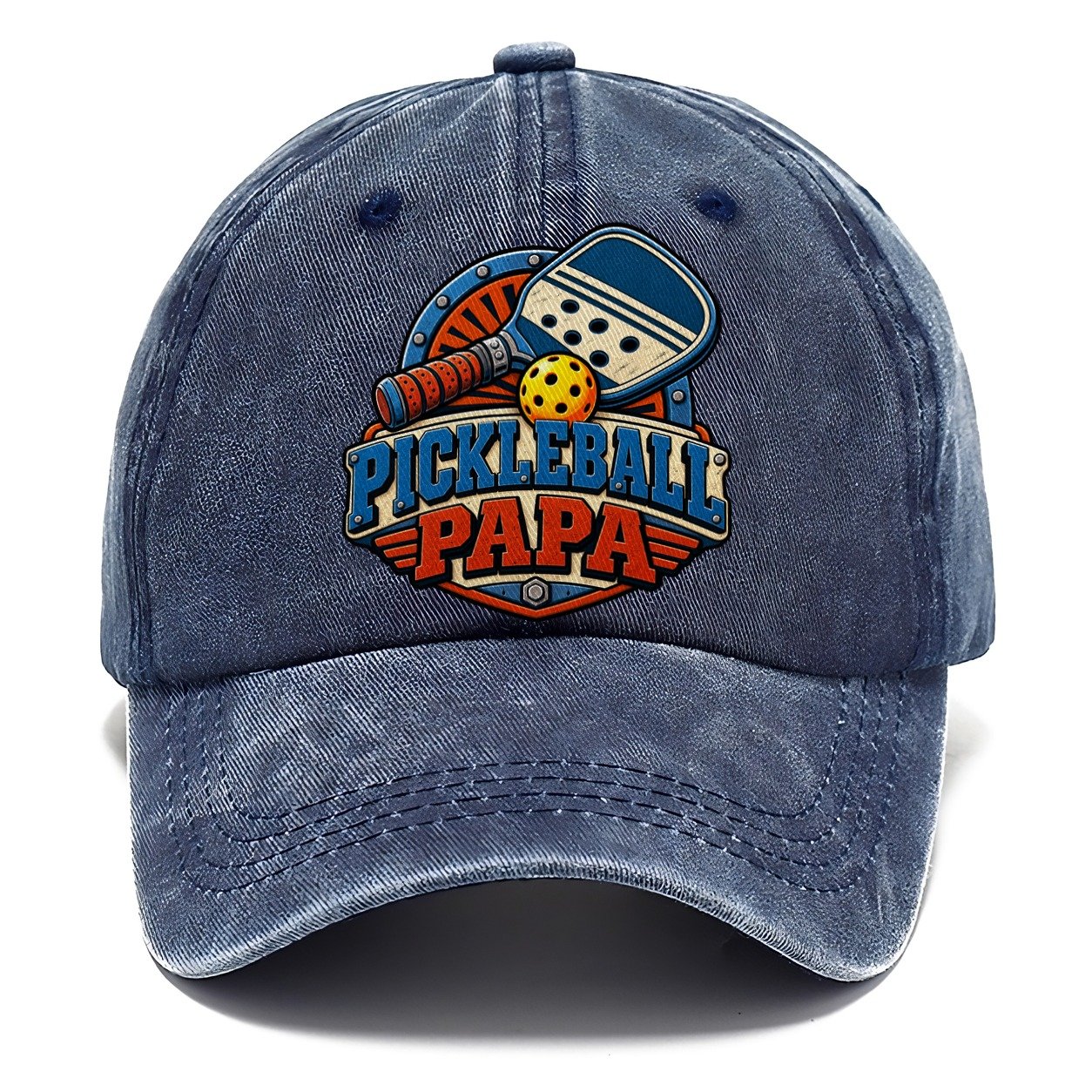 Pickleball Papa Pickleball Life Classic Cap – Twilight Navy