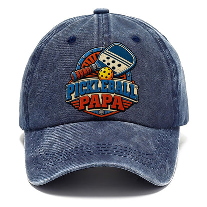 Pickleball Papa Pickleball Life Classic Cap – Twilight Navy