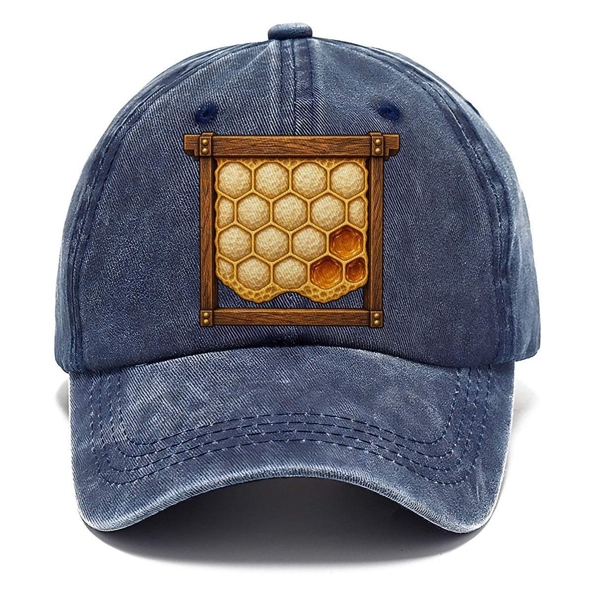 Capped Honey Frame Beekeeping Classic Cap – Twilight Navy