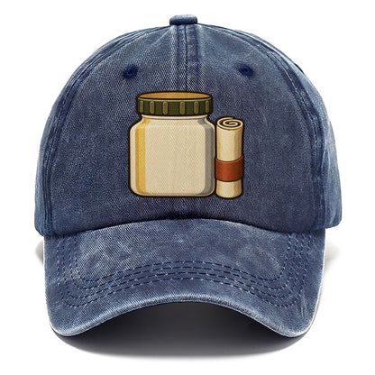 Jar Cache And Log Roll Geocaching Classic Cap – Twilight Navy