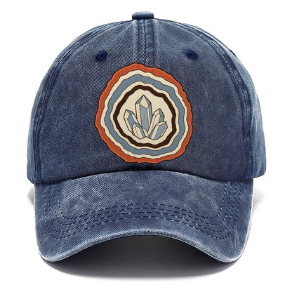 Agate Cross Section Rocks And Minerals Classic Cap – Twilight Navy