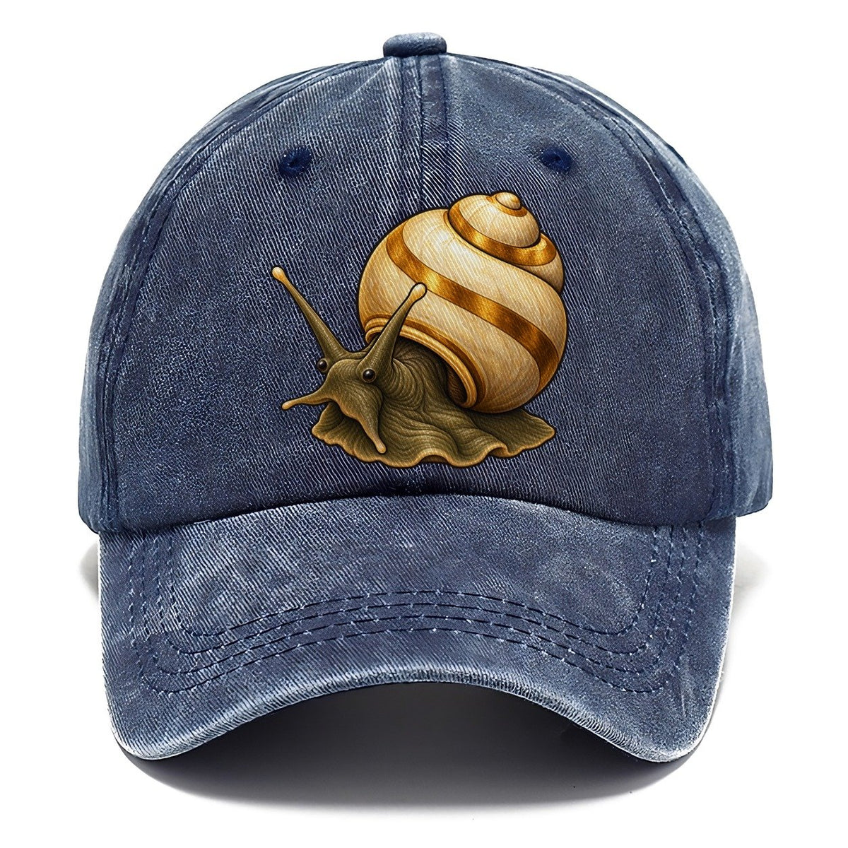 Mystery Snail Portrait Aquarium Keeping Classic Cap – Twilight Navy