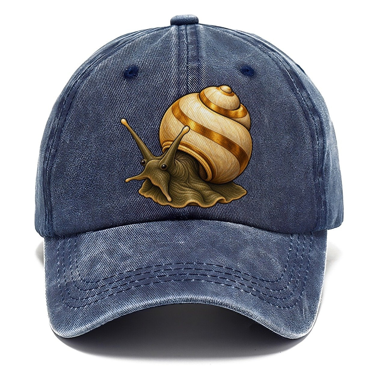 Mystery Snail Portrait Aquarium Keeping Classic Cap – Twilight Navy