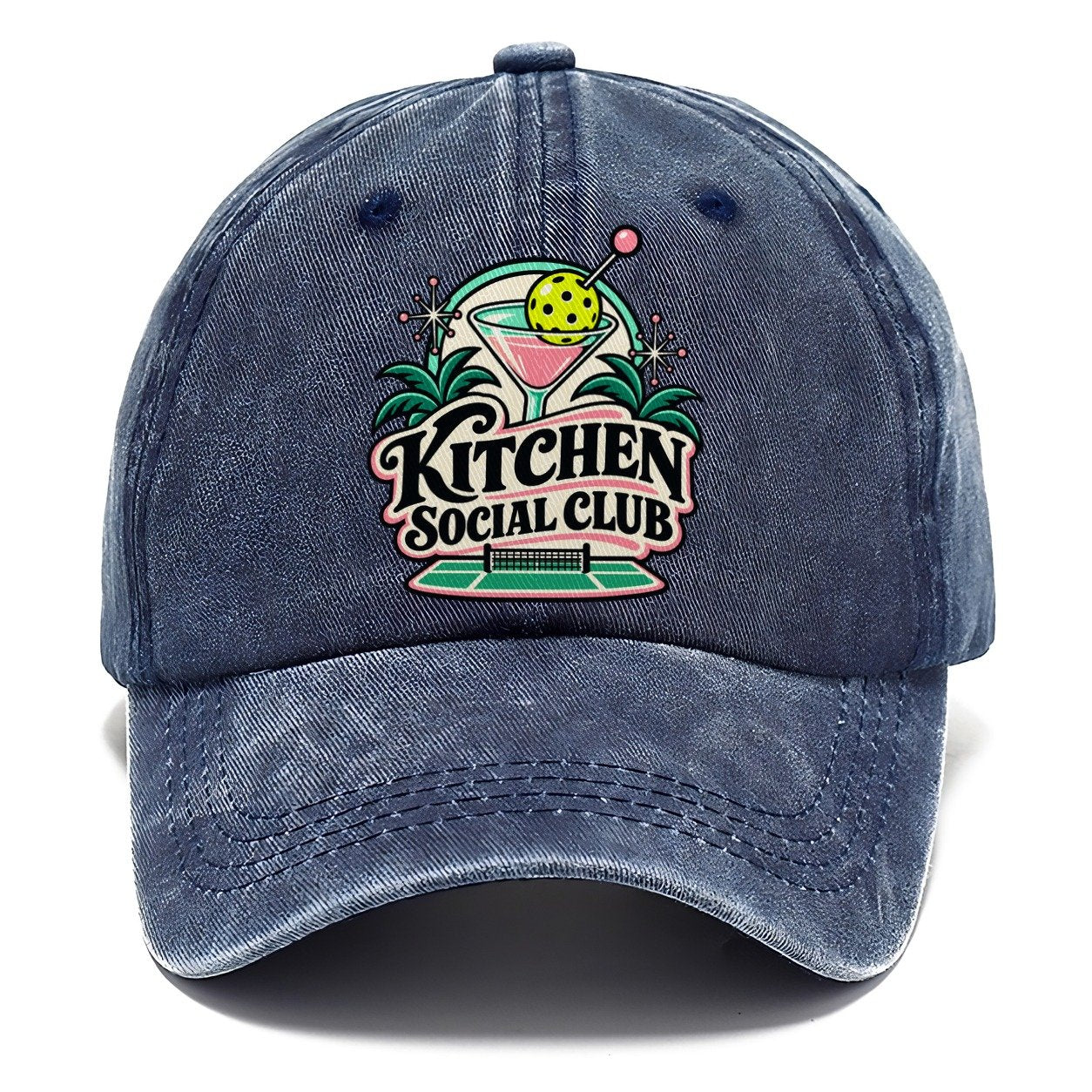 Kitchen Social Club Pickleball Life Classic Cap – Twilight Navy
