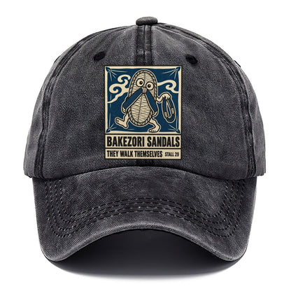 Bakezori Sandals Yokai Night Market Classic Cap – Graphite