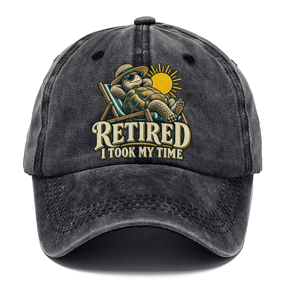 Retired Took My Time Everyday Originals Classic Cap – Graphite
