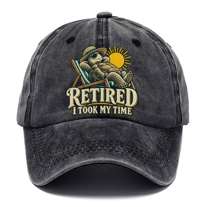Retired Took My Time Everyday Originals Classic Cap – Graphite