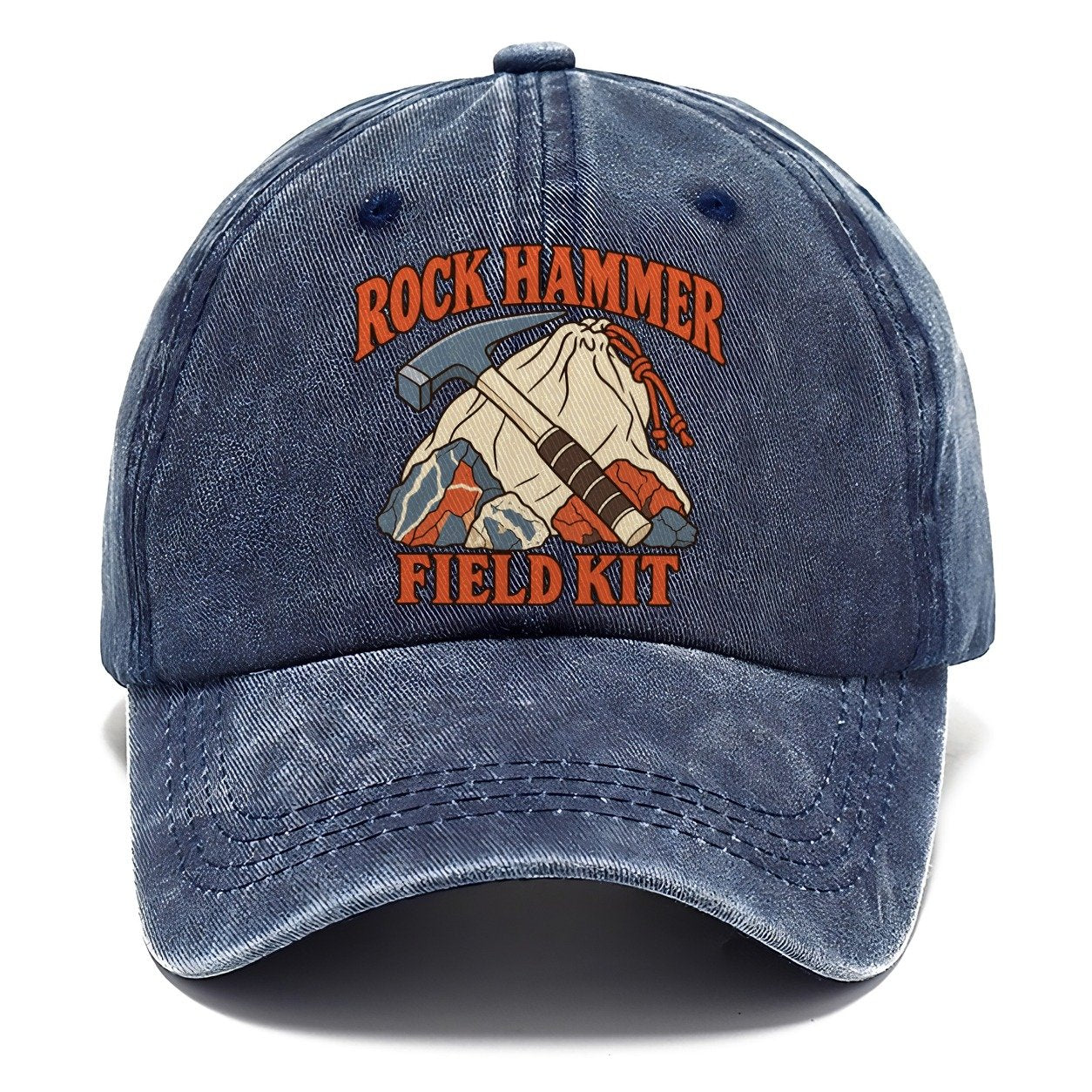 Rock Hammer Field Kit Rocks And Minerals Classic Cap – Twilight Navy