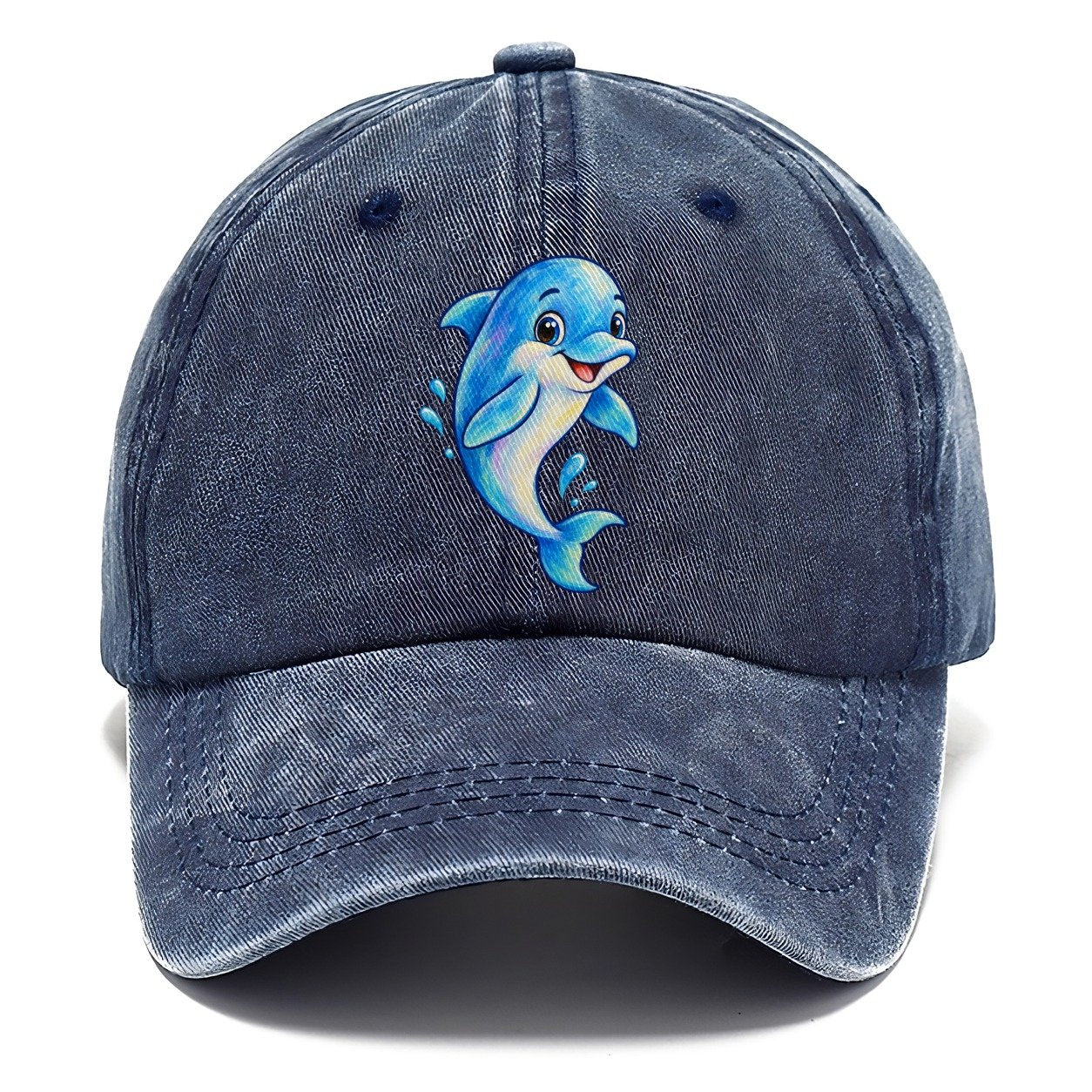 Dolphin Friendly Leap Sea Sprite Classic Cap – Twilight Navy