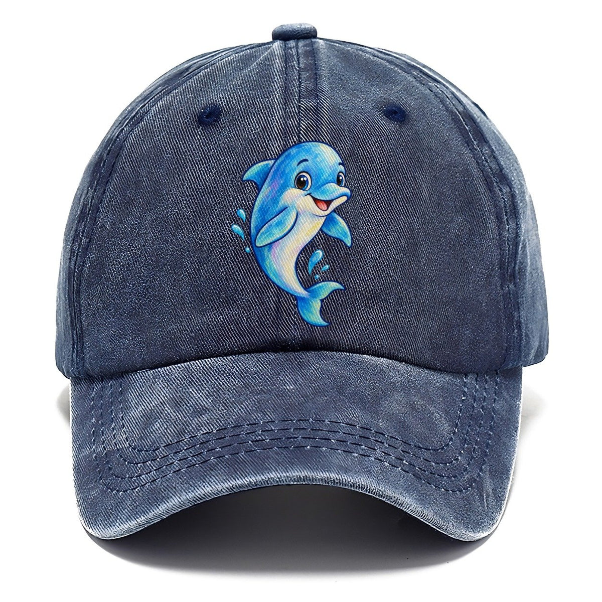 Dolphin Friendly Leap Sea Sprite Classic Cap – Twilight Navy