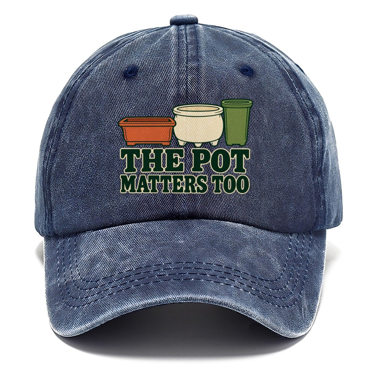 The Pot Matters Too Bonsai Classic Cap – Twilight Navy