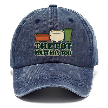 The Pot Matters Too Bonsai Classic Cap – Twilight Navy
