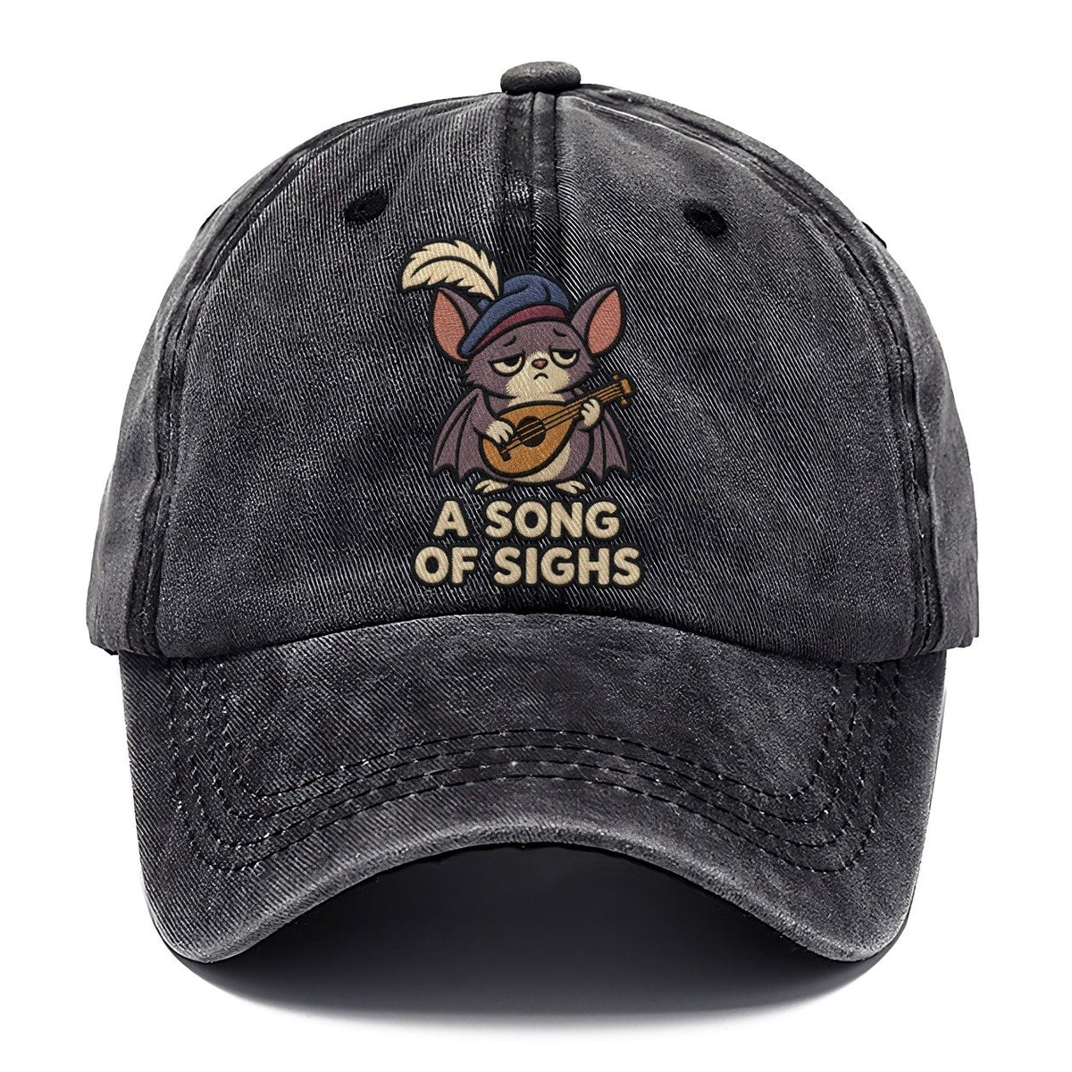 Bat Bard Weary Court Classic Cap – Graphite