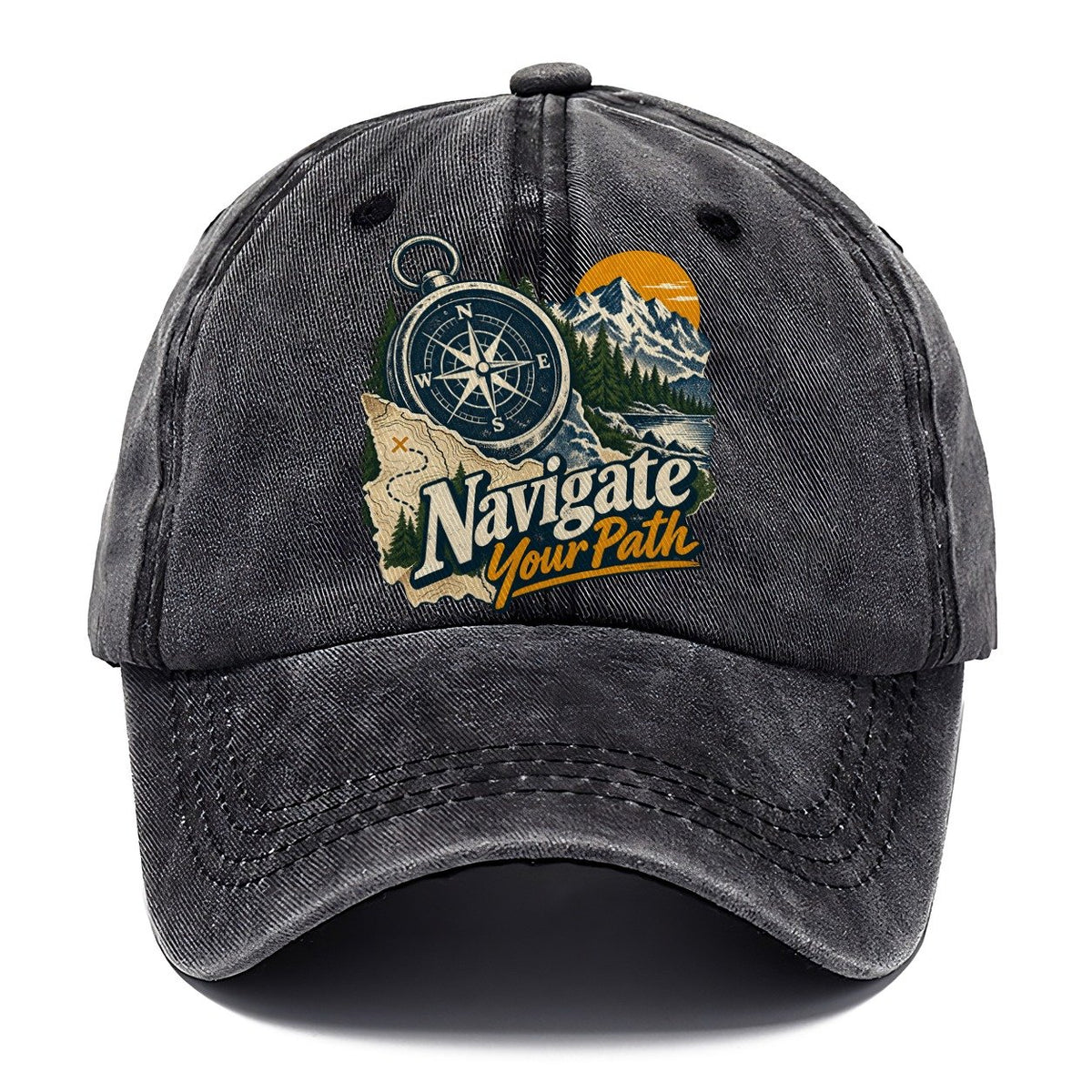 Navigate Your Path Compass Classic Cap – Graphite