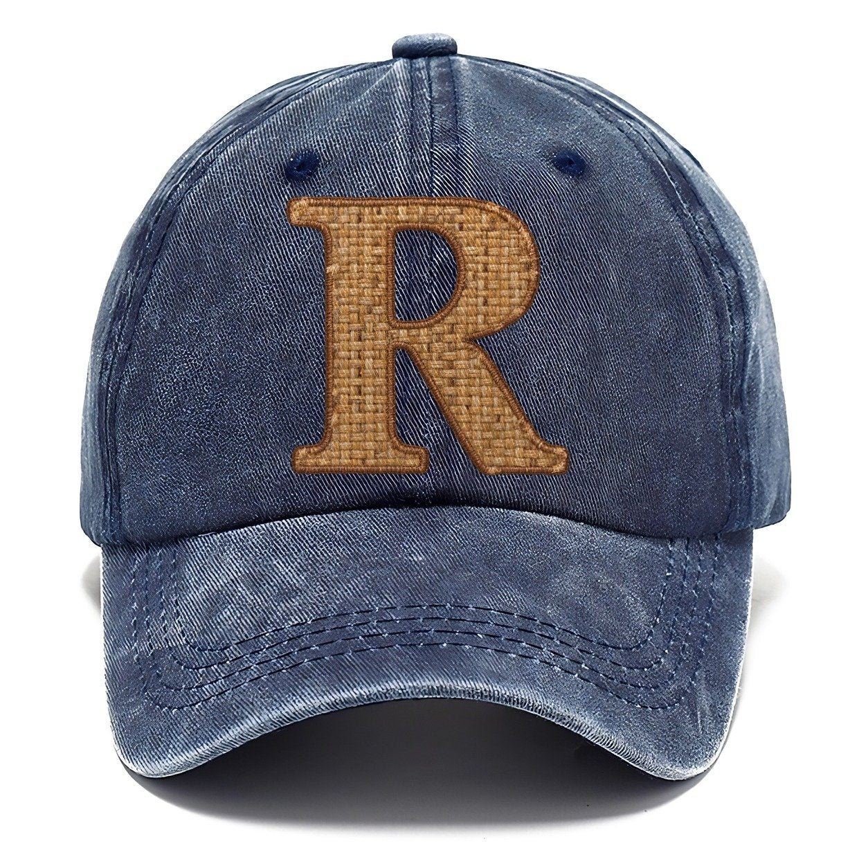 Woven Tweed R Monogram Classic Cap – Twilight Navy