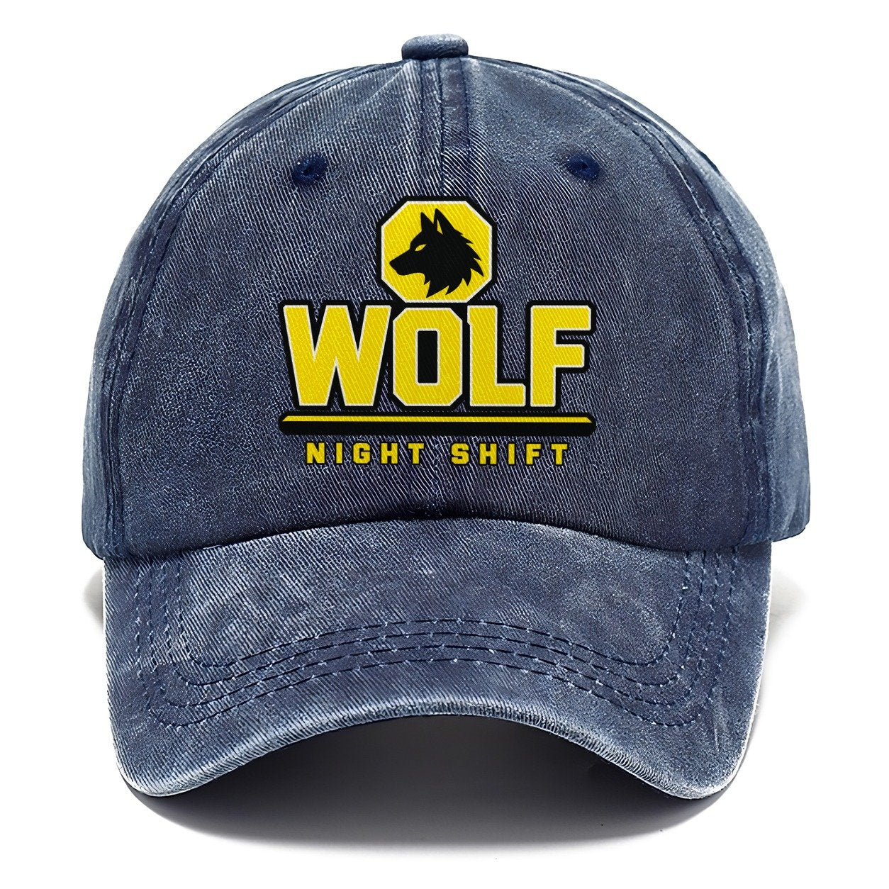 Wolf Night Shift Heavy Duty Classic Cap – Twilight Navy