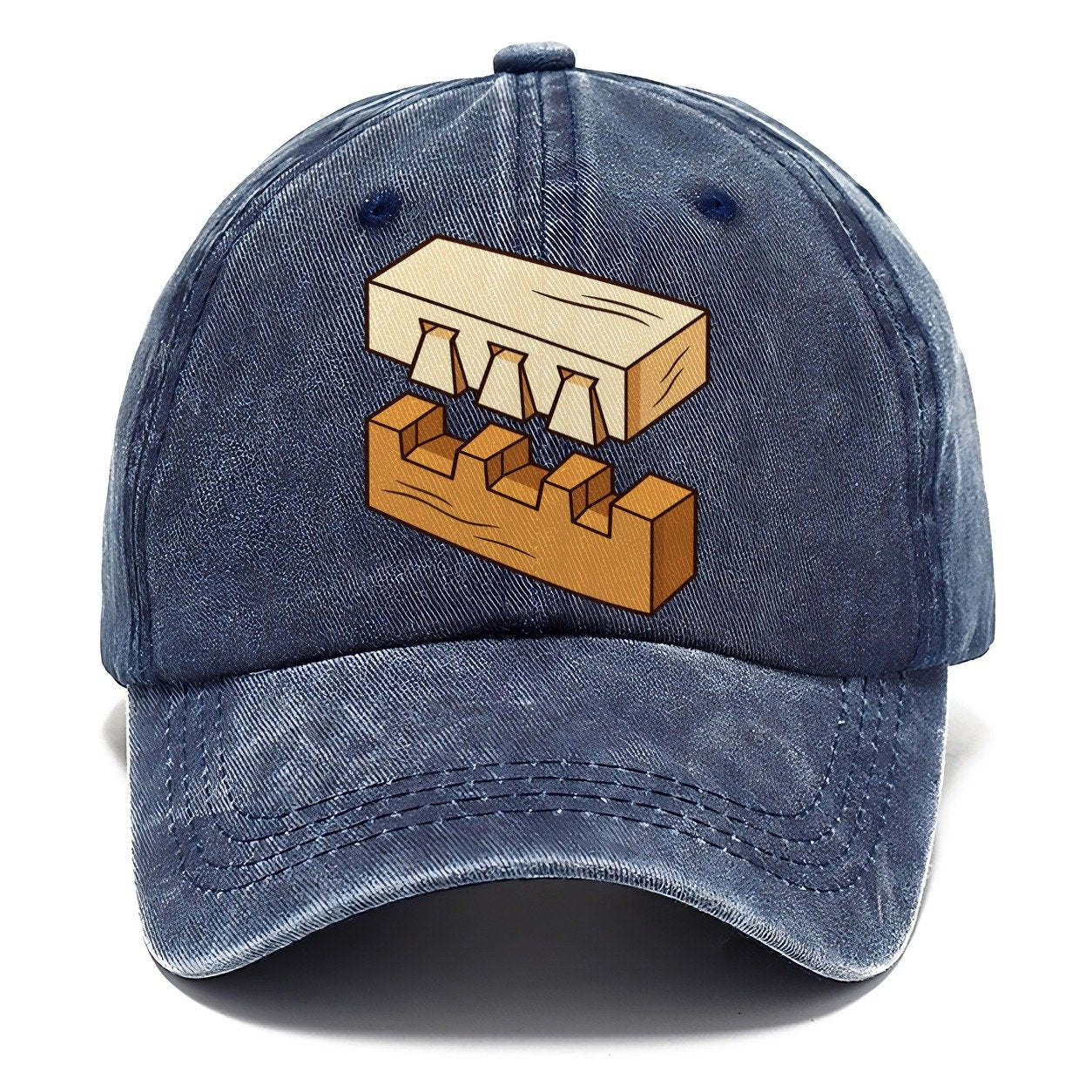Dovetail Joint Study Woodworking Classic Cap – Twilight Navy