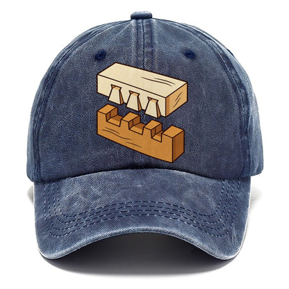 Dovetail Joint Study Woodworking Classic Cap – Twilight Navy