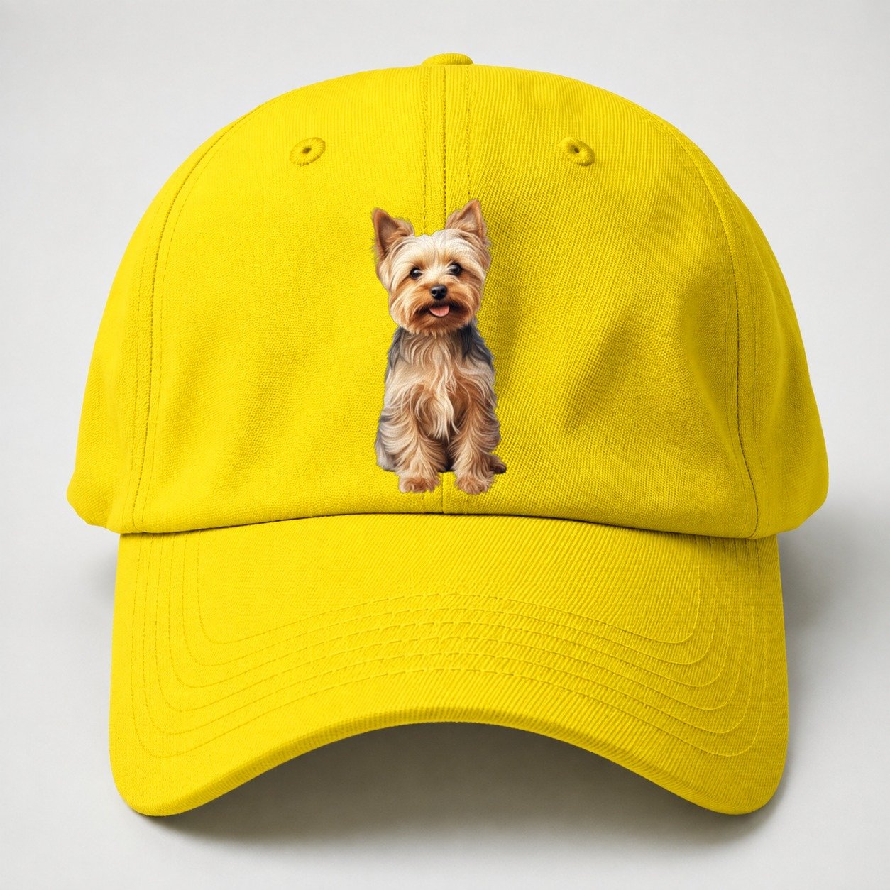 Yorkshire Terrier Dog Baseball Cap – Yellow