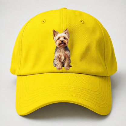 Yorkshire Terrier Dog Baseball Cap – Yellow