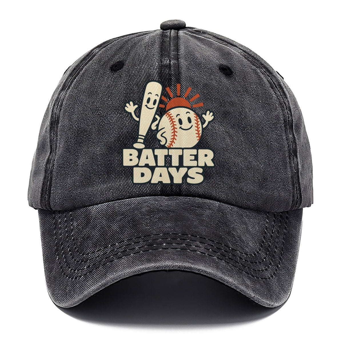 Batter Days Familiar Punchlines Classic Cap – Graphite