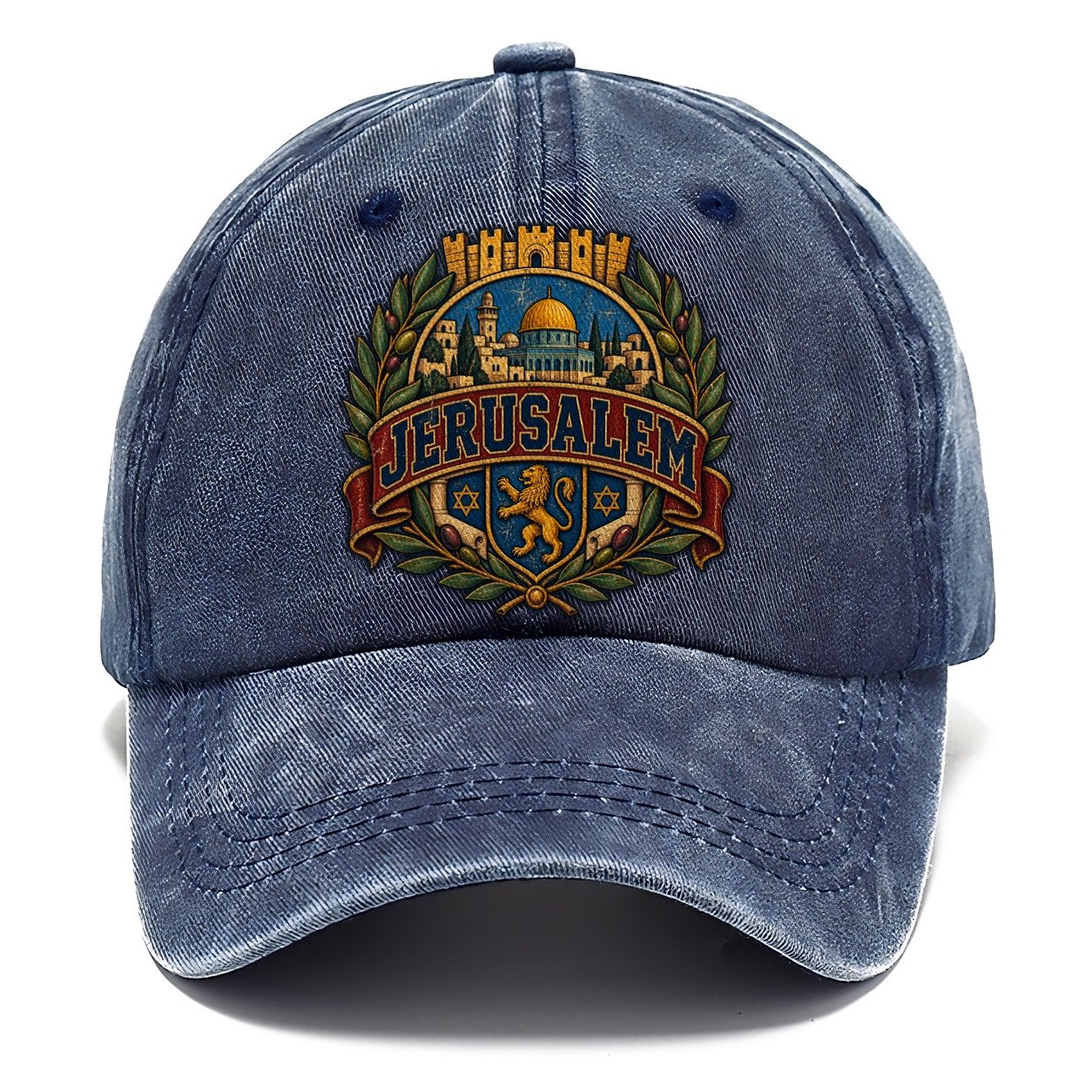 Collegiate Jerusalem Crest Jerusalem Classic Cap – Twilight Navy