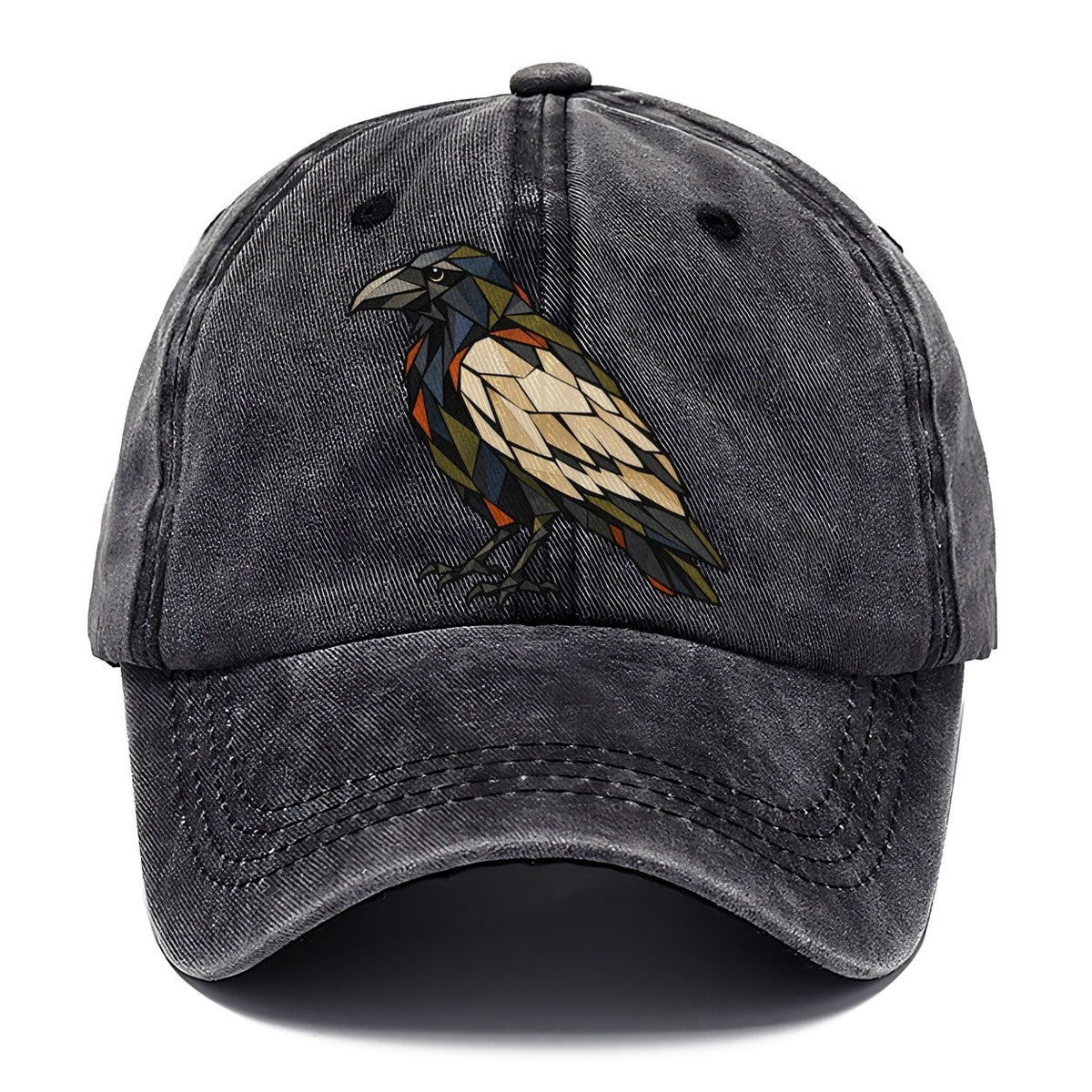 Common Raven Wildwood Mosaic Classic Cap – Graphite