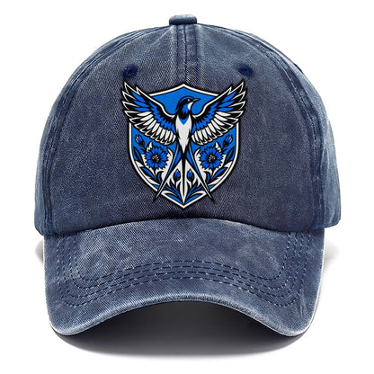 Estonia Minimal Emblem Country Logos Classic Cap – Twilight Navy