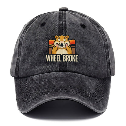 Hamster Scream Wheel Broke Scream Classic Cap – Graphite