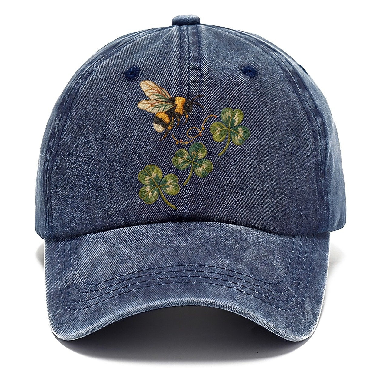 Bumblebee Three Clover Rise Gentle Wild Classic Cap – Twilight Navy