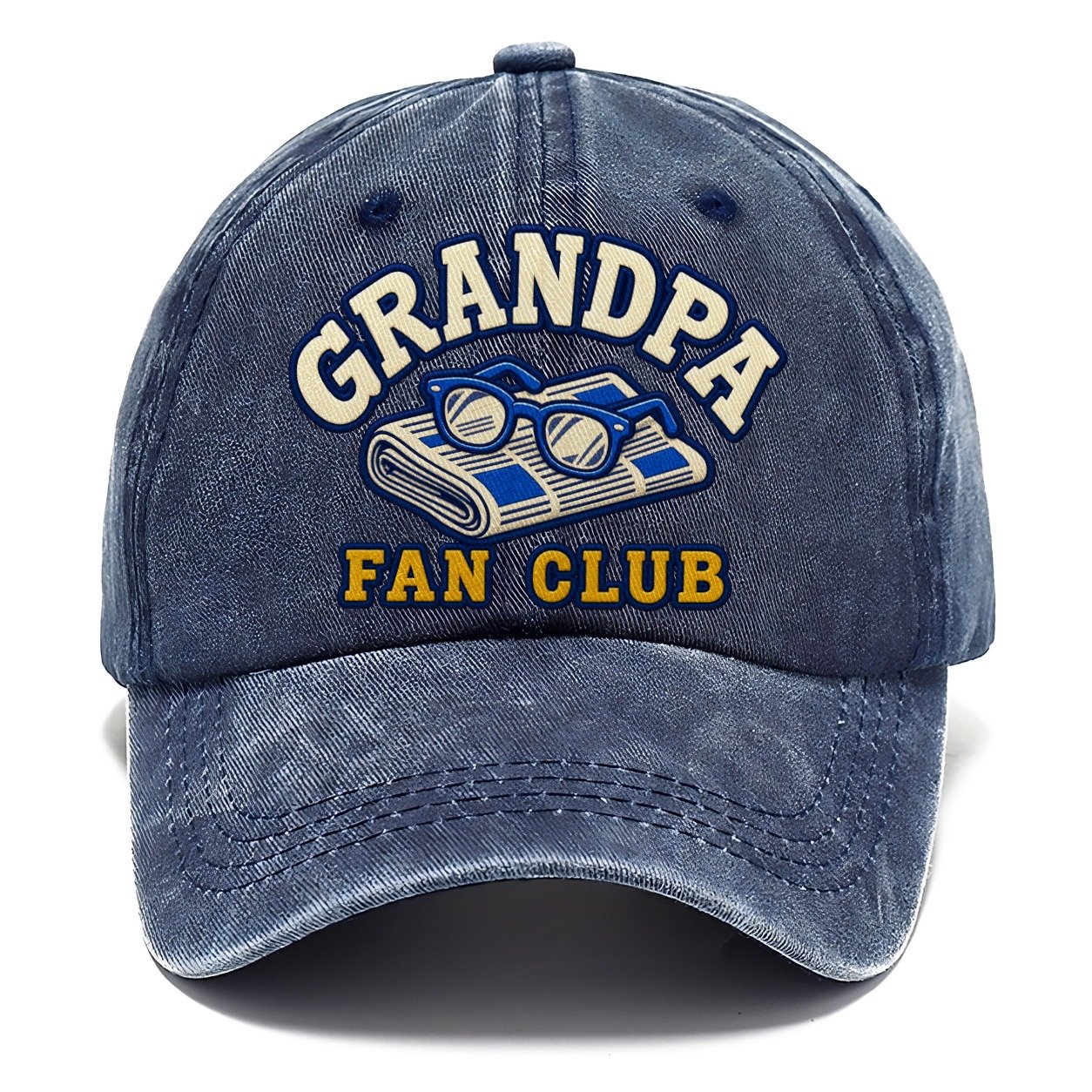 Grandpa Fan Club Classic Cap – Twilight Navy
