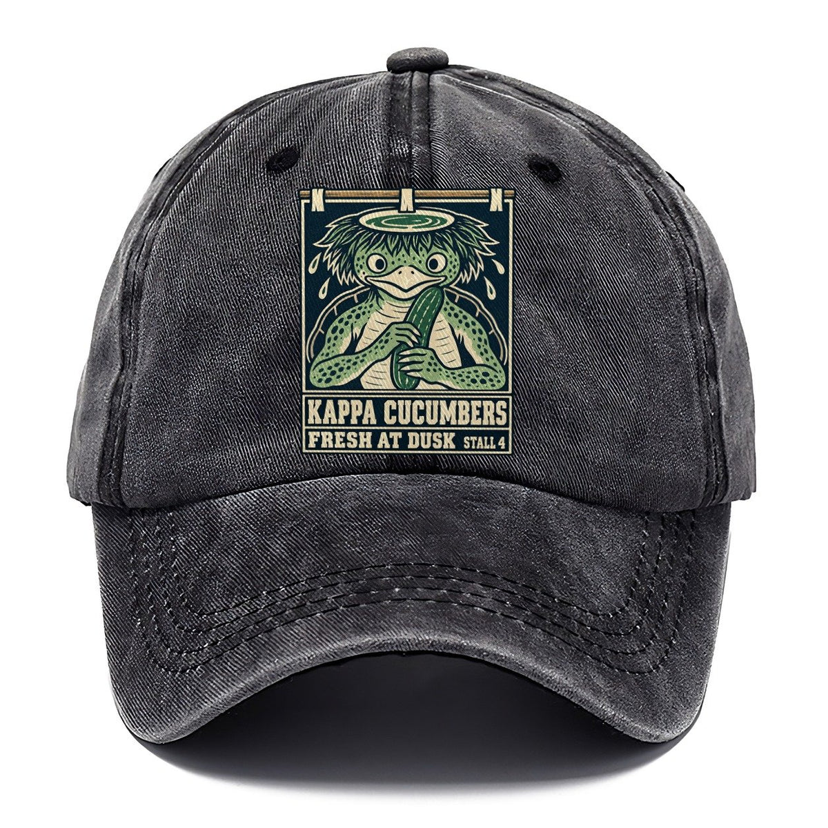 Kappa Cucumbers Yokai Night Market Classic Cap – Graphite