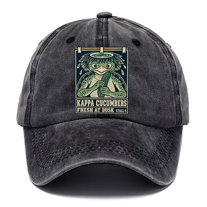 Kappa Cucumbers Yokai Night Market Classic Cap – Graphite