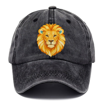 Golden Lion Head Classic Cap – Graphite