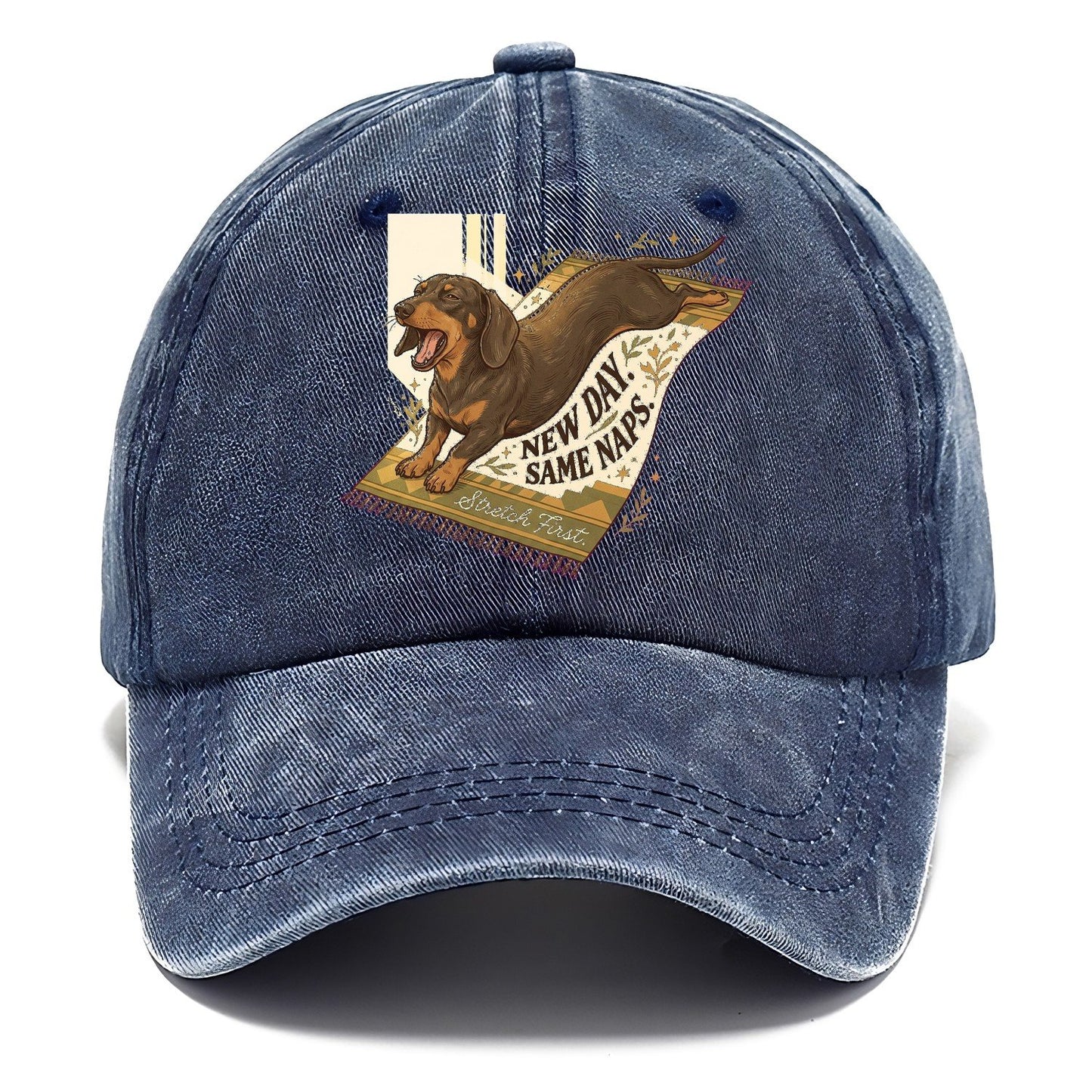 New Day Same Naps Classic Cap – Twilight Navy