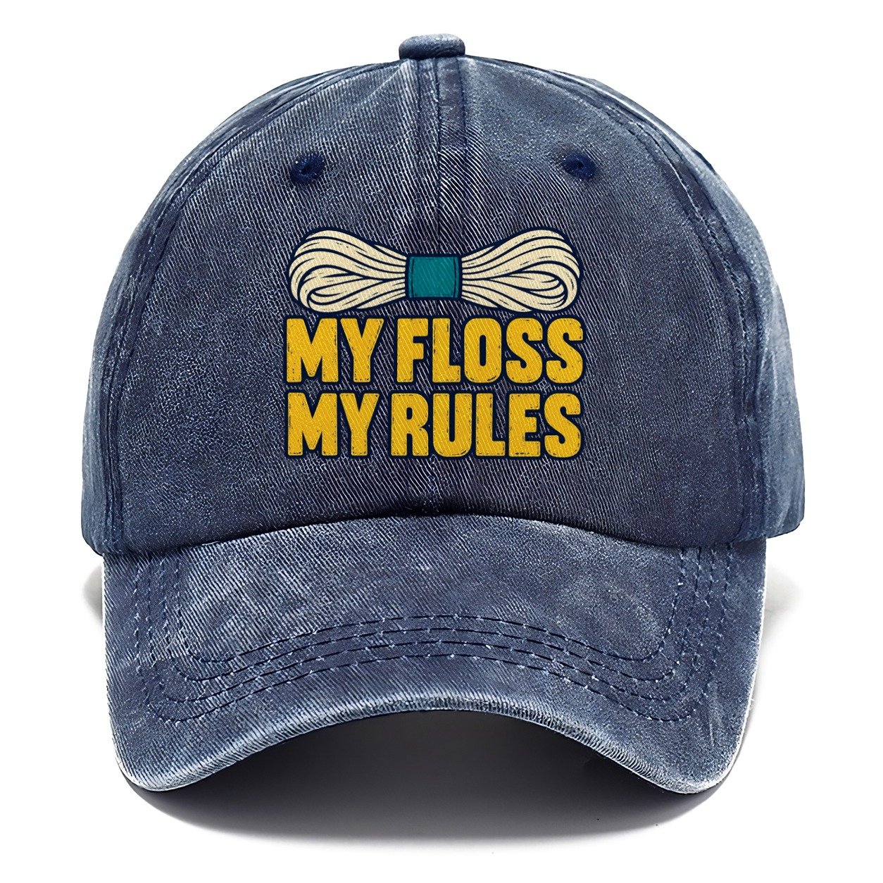 My Floss My Rules Classic Cap – Twilight Navy