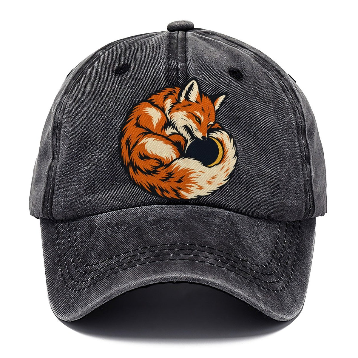 Fox Eclipse Tail Sundown Familiars Classic Cap – Graphite
