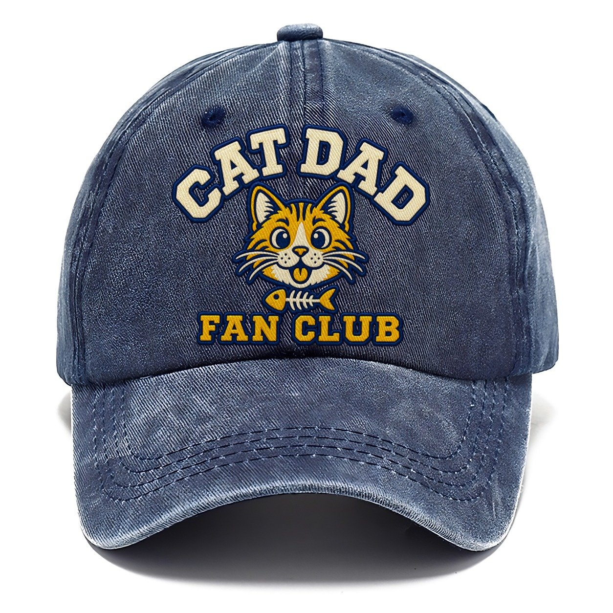 Cat Dad Fan Club Classic Cap – Twilight Navy