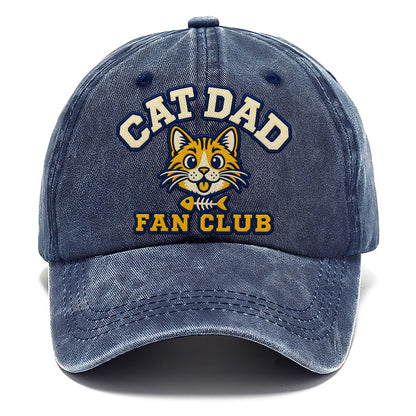 Cat Dad Fan Club Classic Cap – Twilight Navy