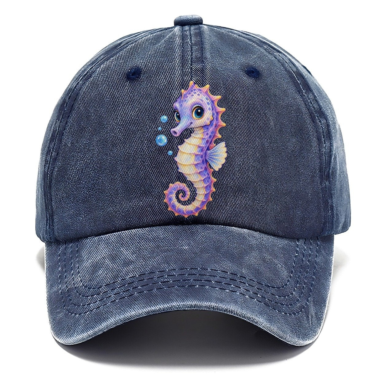 Seahorse Three Quarter Drift Sea Sprite Classic Cap – Twilight Navy