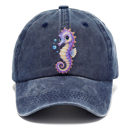 Seahorse Three Quarter Drift Sea Sprite Classic Cap – Twilight Navy
