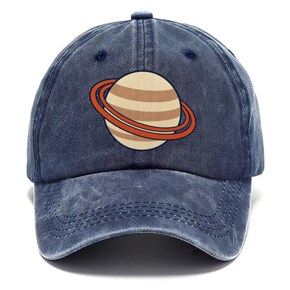 Saturn Ring Geometry Astronomy And Stargazing Classic Cap – Twilight Navy