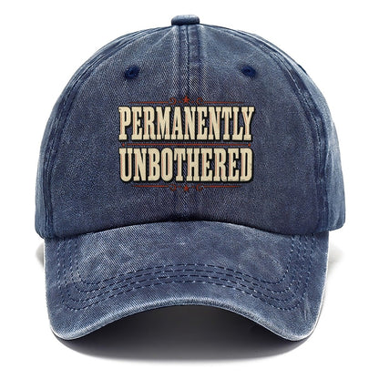 Permanently Unbothered American Wit Classic Cap – Twilight Navy