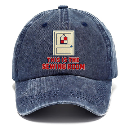 This Is The Sewing Room Sewing And Quilting Classic Cap – Twilight Navy