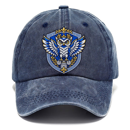 Greece Heraldic Crest Country Logos Classic Cap – Twilight Navy